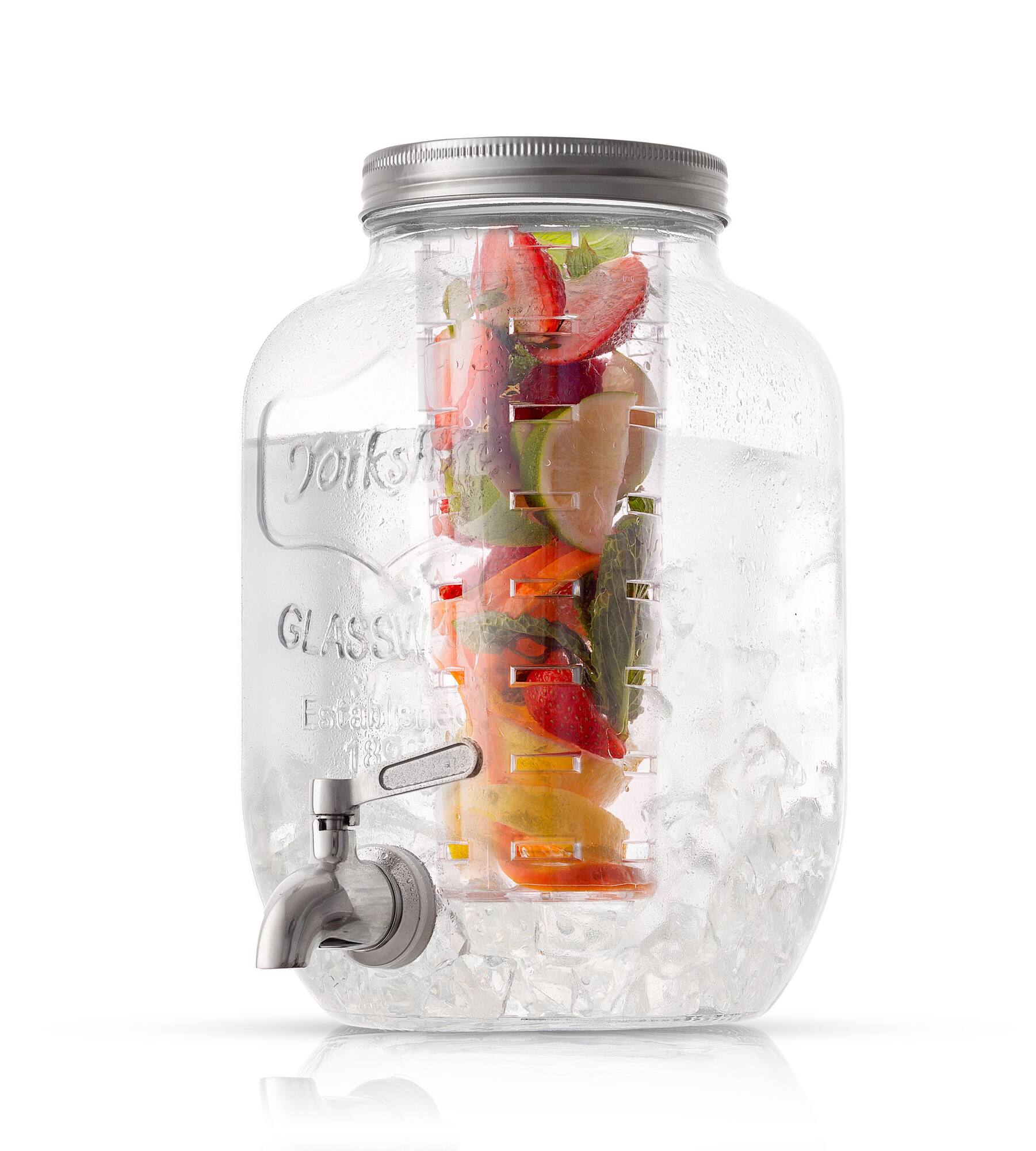JoyJolt® 1 gal. Glass Drink Dispenser
